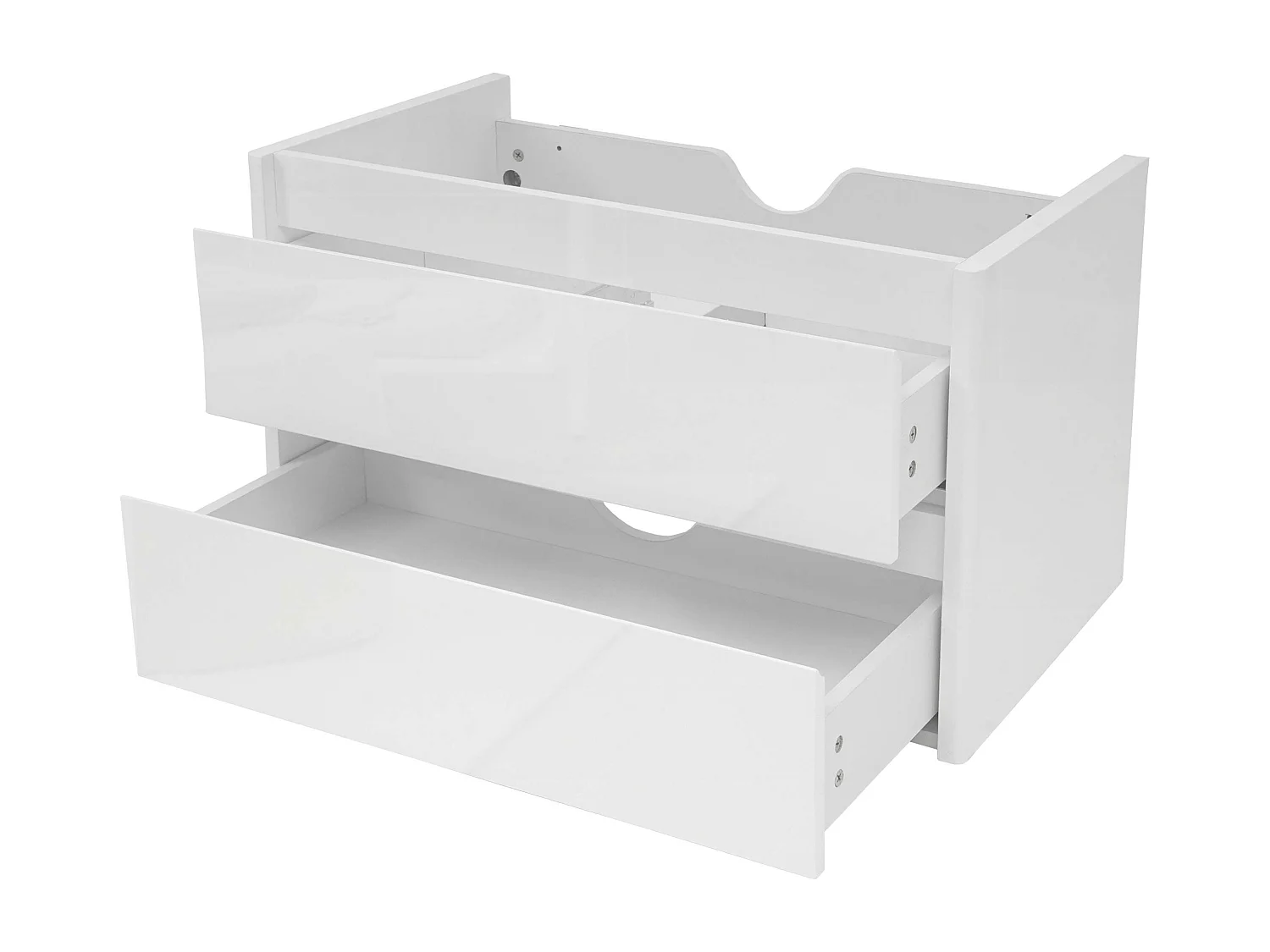 Meuble sous-lavabo MCW-B19,  blanc