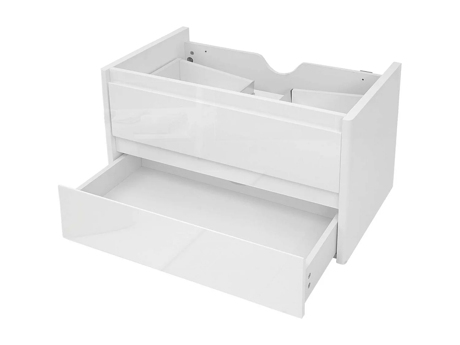 Meuble sous-lavabo MCW-B19,  blanc