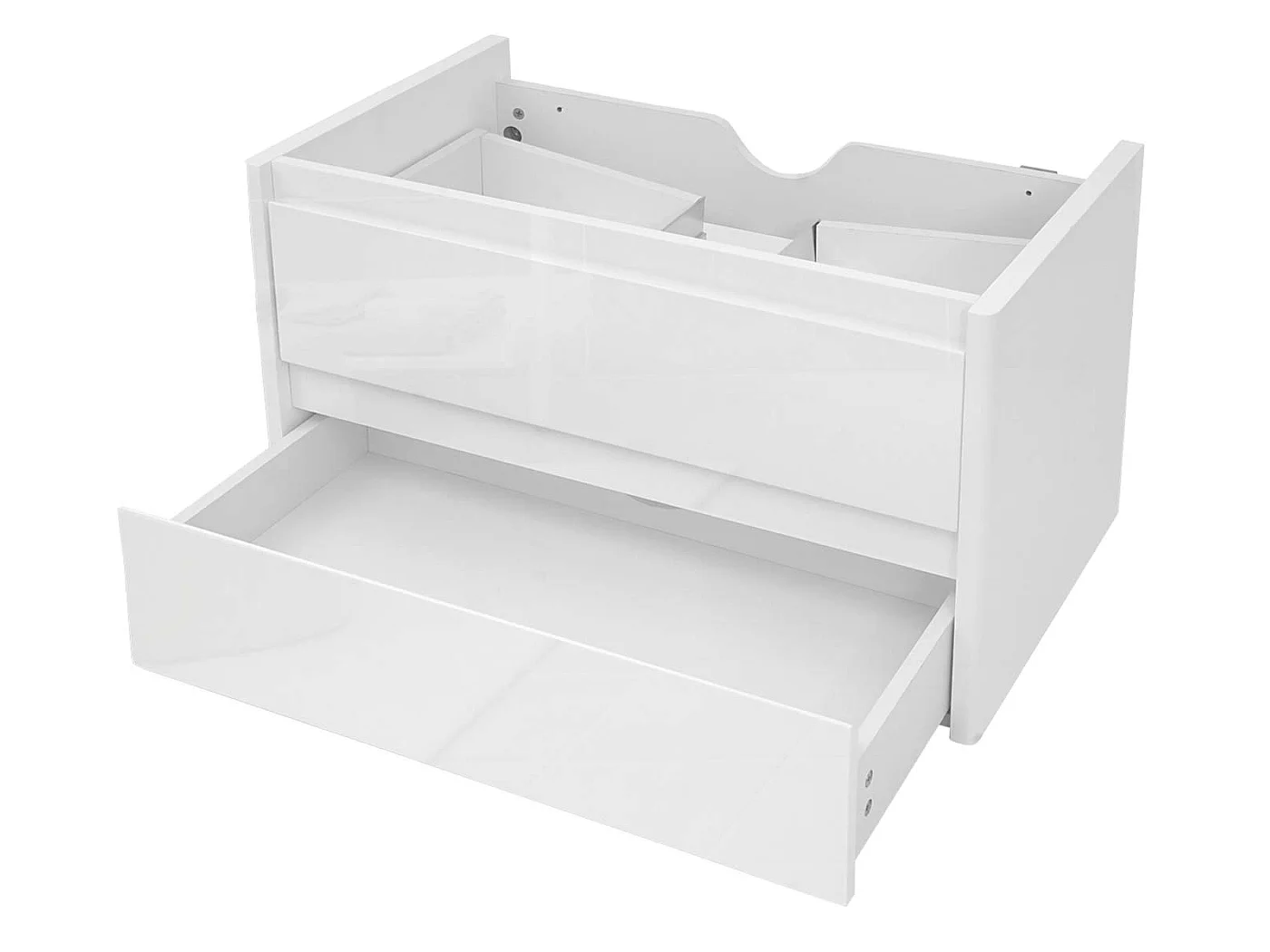 Meuble sous-lavabo MCW-B19,  blanc
