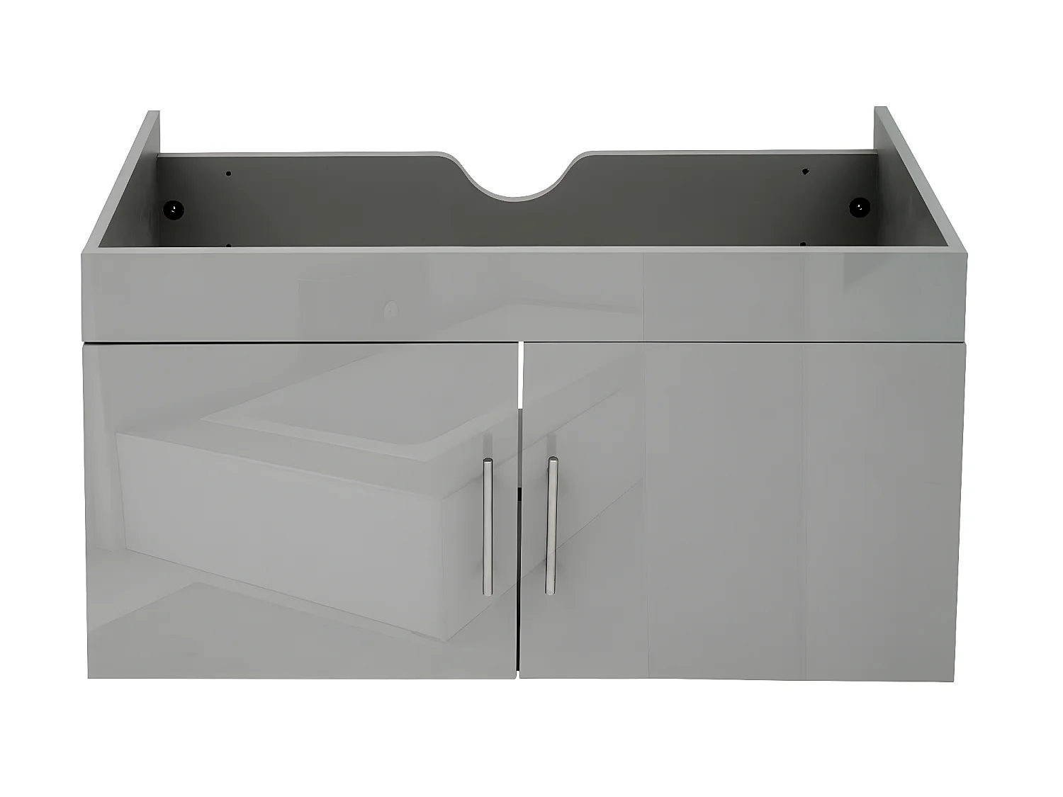 Mueble bajo lavabo MCW-D16,  gris