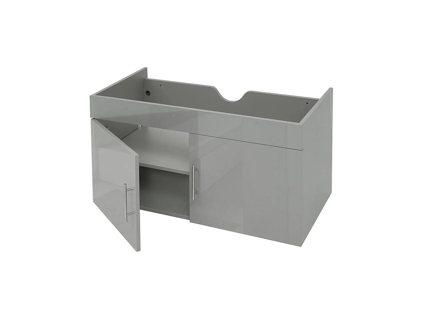 Móvel de toucador MCW-D16,  cinzento
