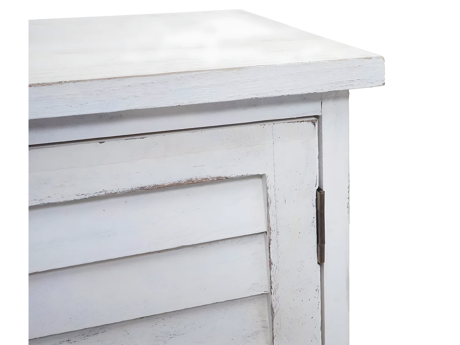 Waschbeckenunterschrank MCW-H20, Shabby weiß