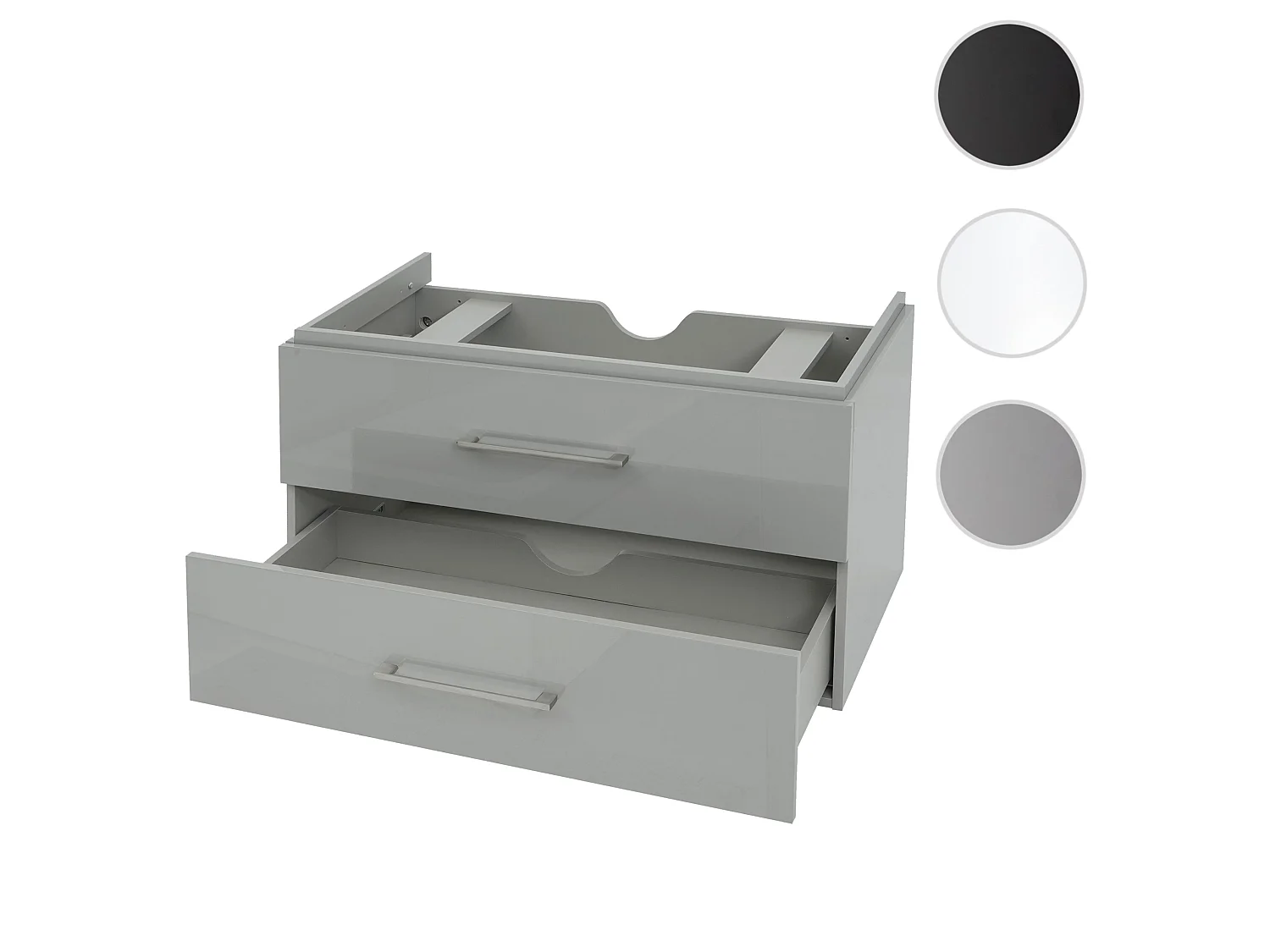 Wastafelonderbouw MCW-D16,  grijs