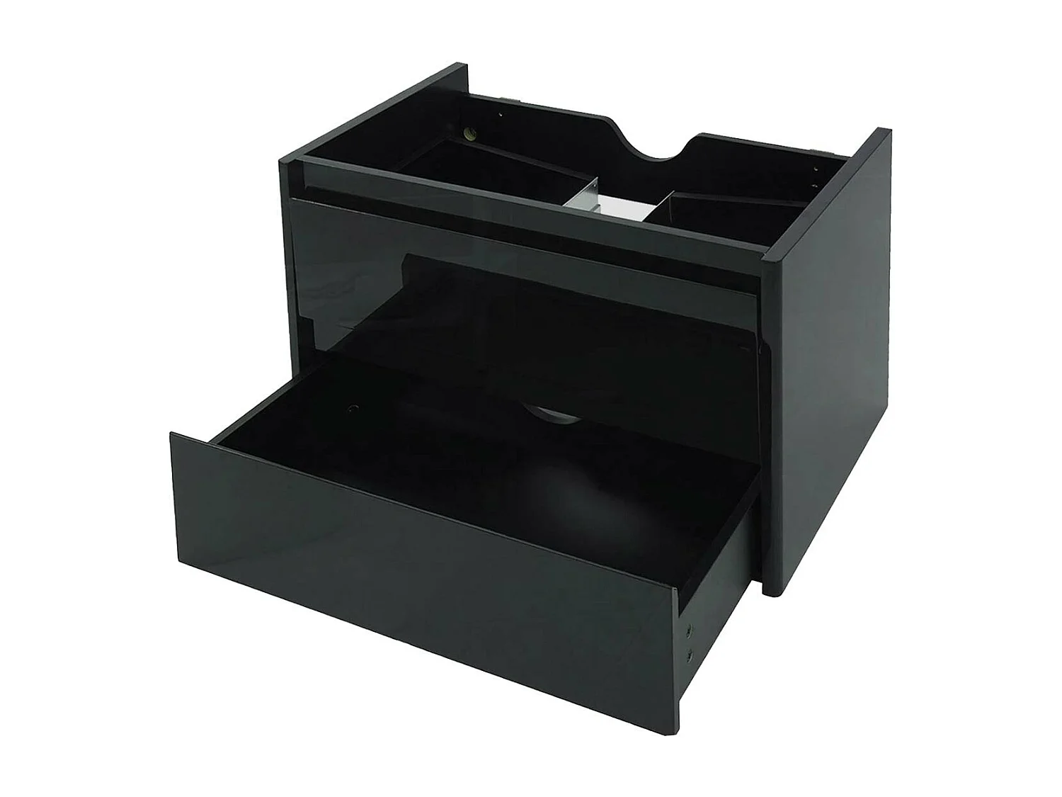 Meuble sous-lavabo MCW-B19,  noir