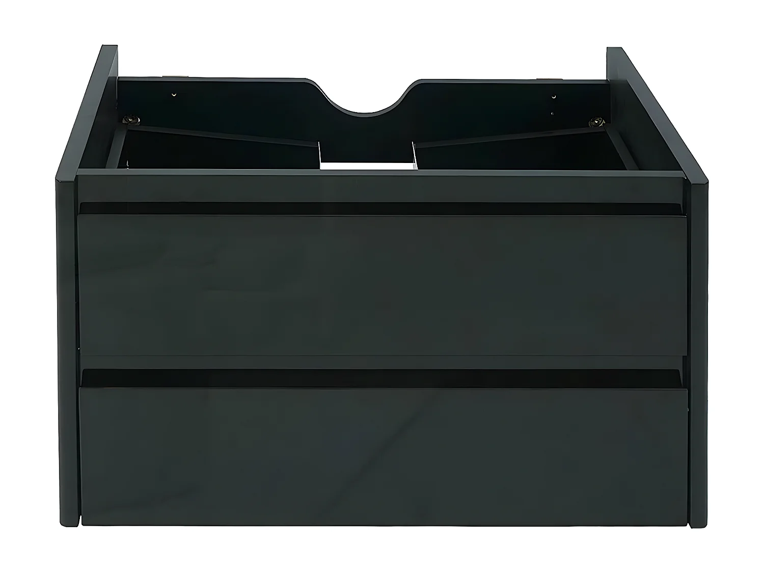 Meuble sous-lavabo MCW-B19,  noir