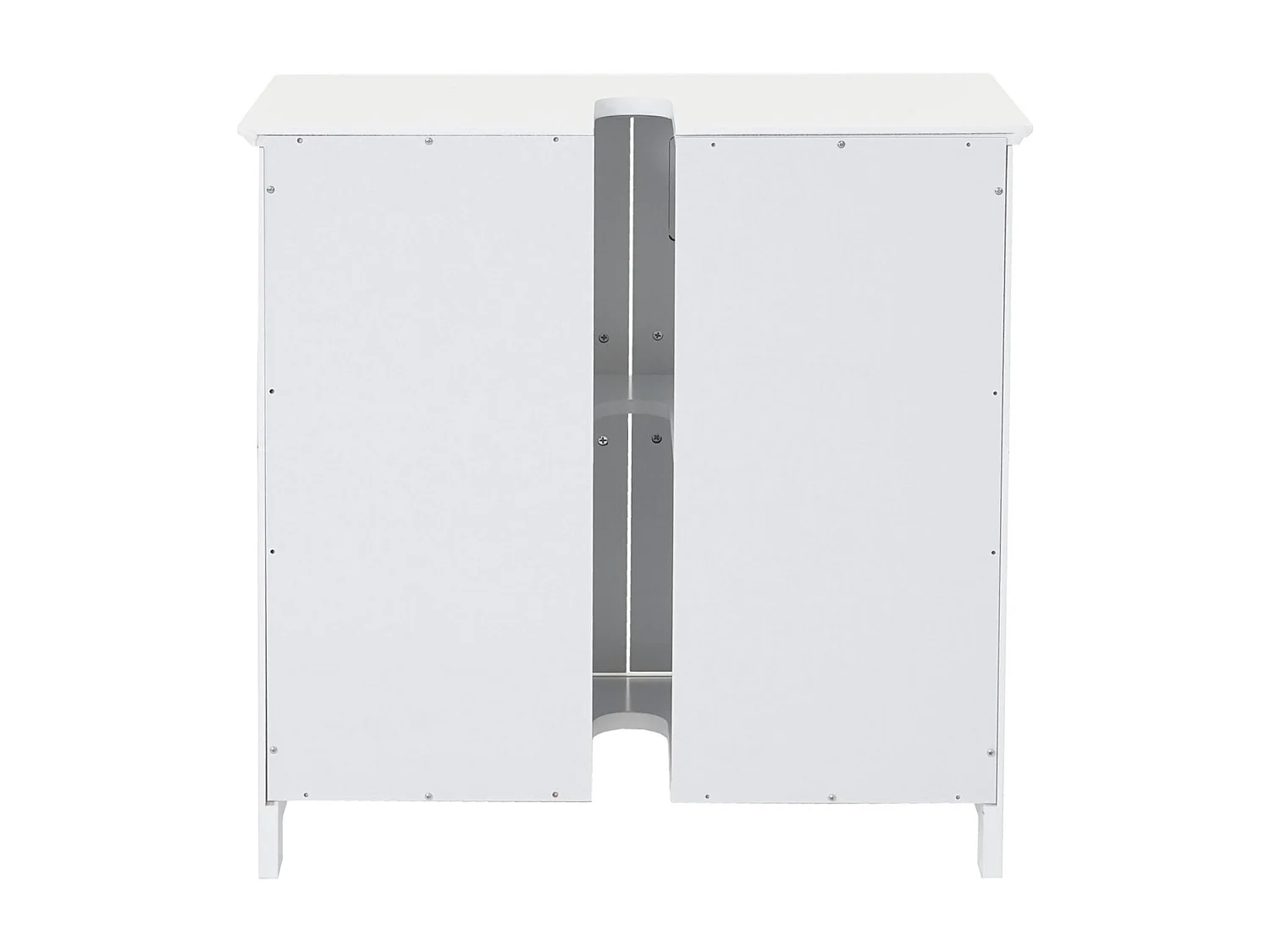 Meuble sous-lavabo MCW-A85,  blanc