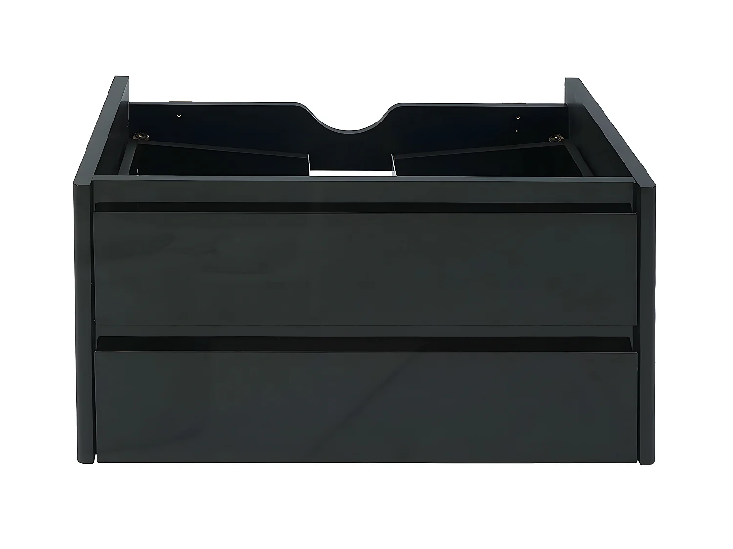 Meuble sous-lavabo MCW-B19,  noir