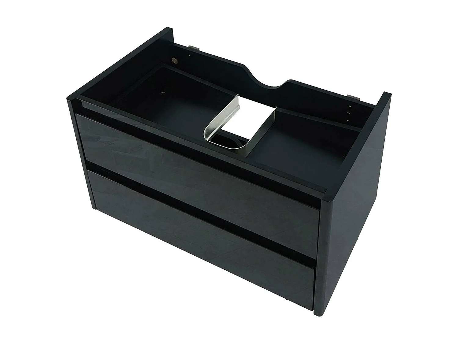 Meuble sous-lavabo MCW-B19,  noir