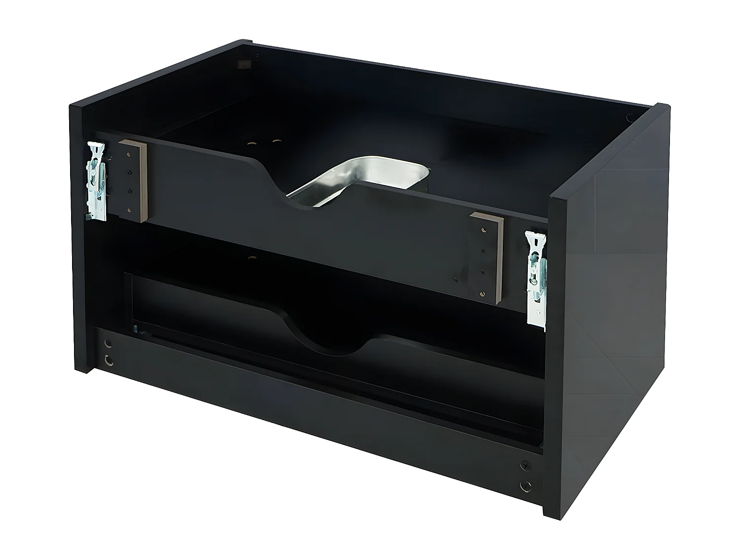 Meuble sous-lavabo MCW-B19,  noir