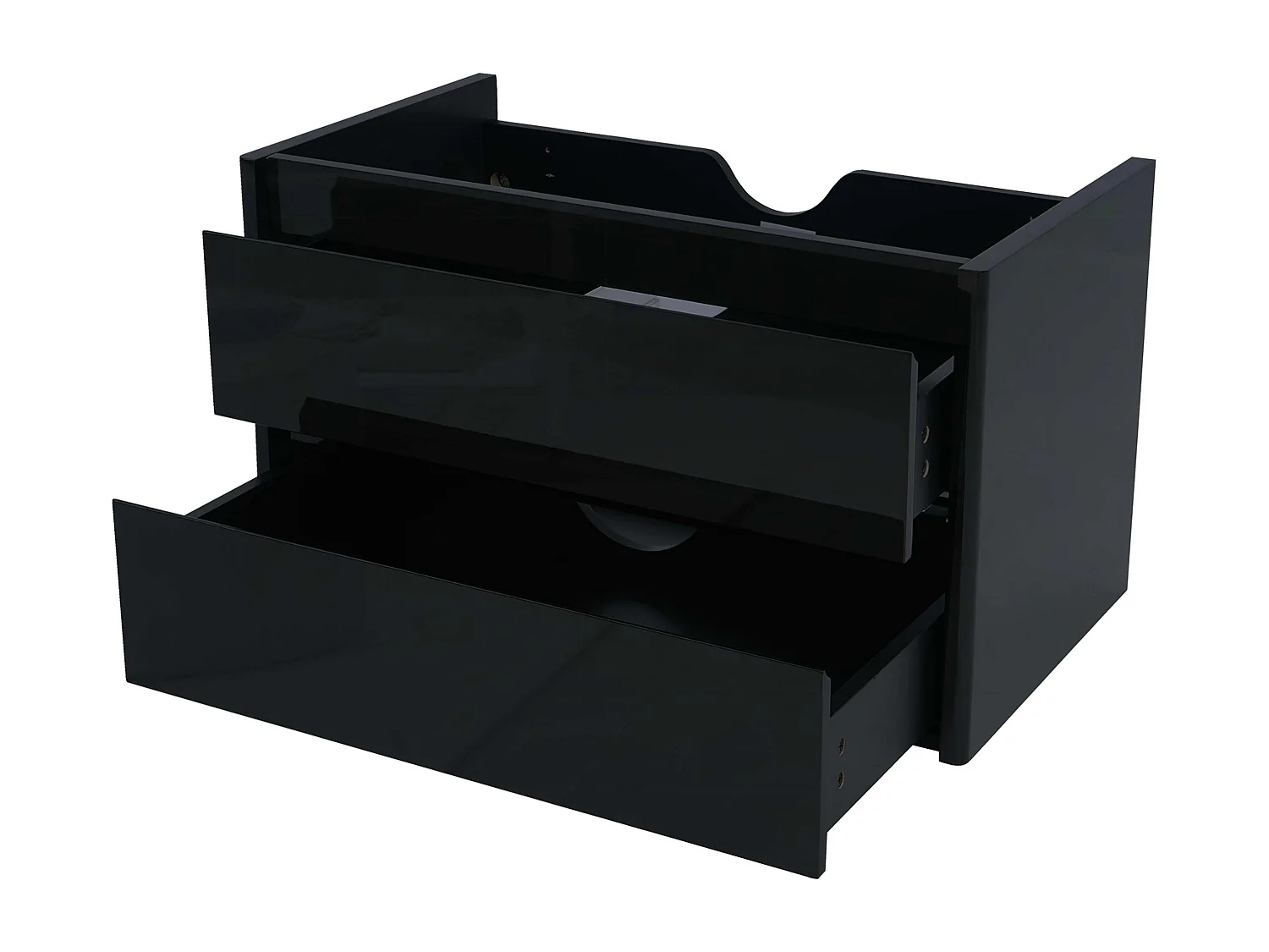 Meuble sous-lavabo MCW-B19,  noir