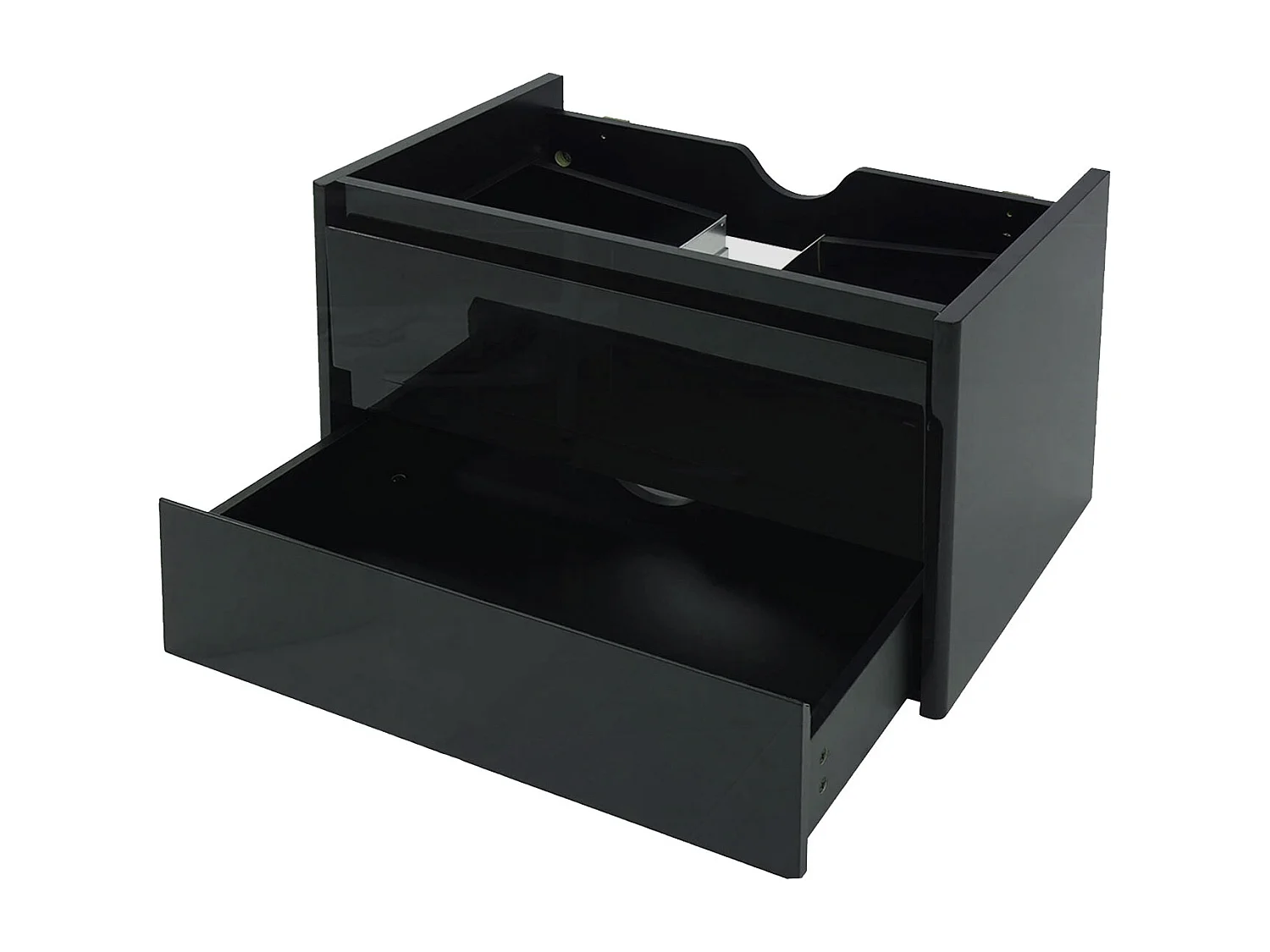 Meuble sous-lavabo MCW-B19,  noir