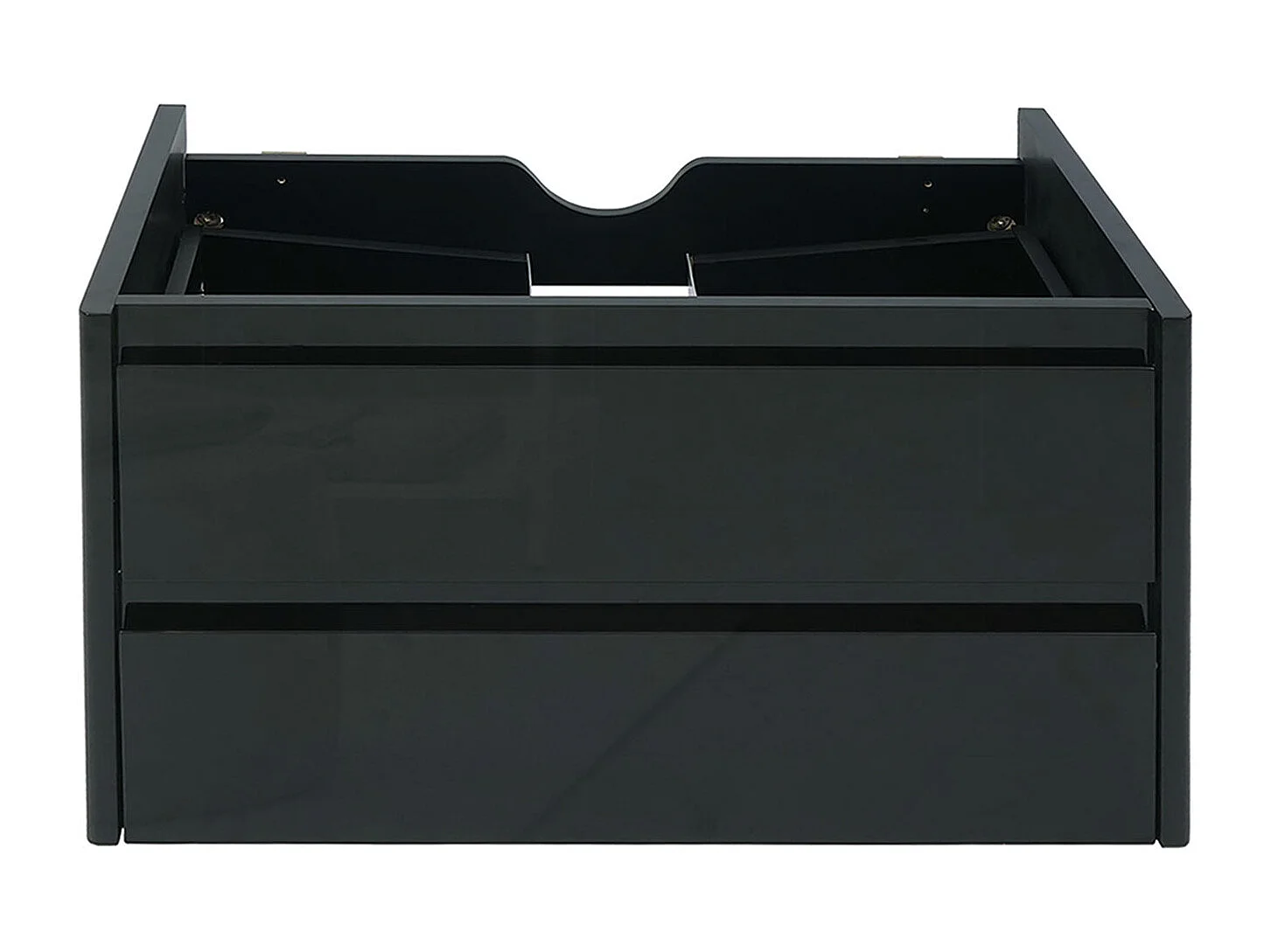 Meuble sous-lavabo MCW-B19,  noir