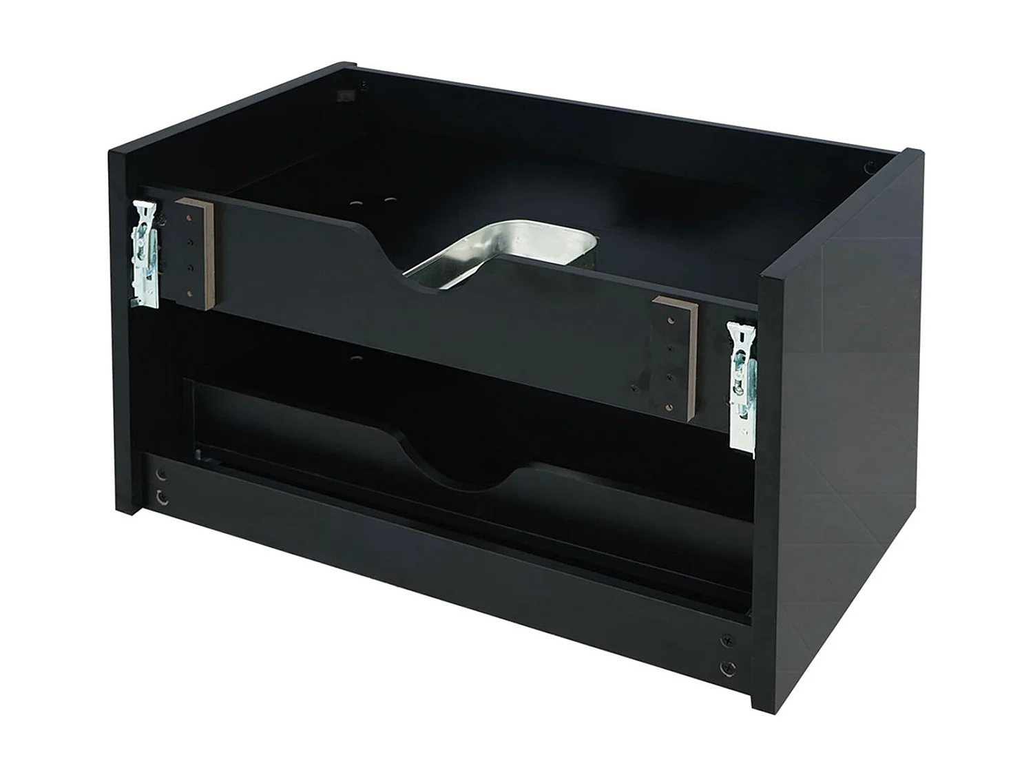Meuble sous-lavabo MCW-B19,  noir