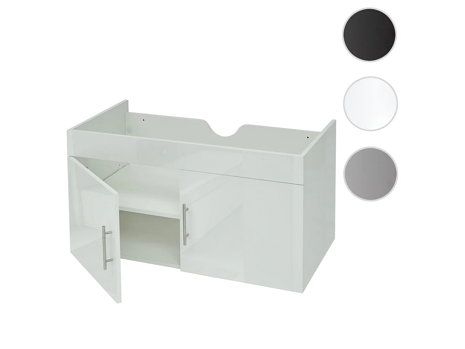 Wastafelonderbouw MCW-D16,  wit