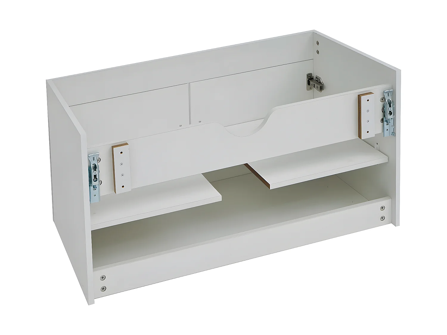 Meuble sous-lavabo MCW-D16,  blanc