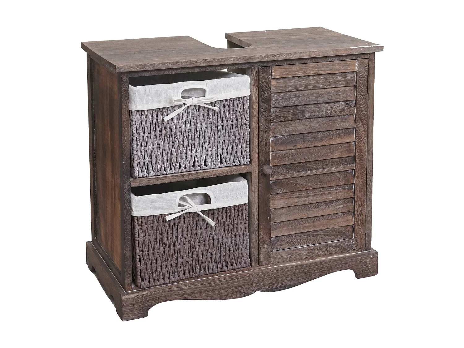 Szafka podumywalkowa MCW-H20,  shabby brown