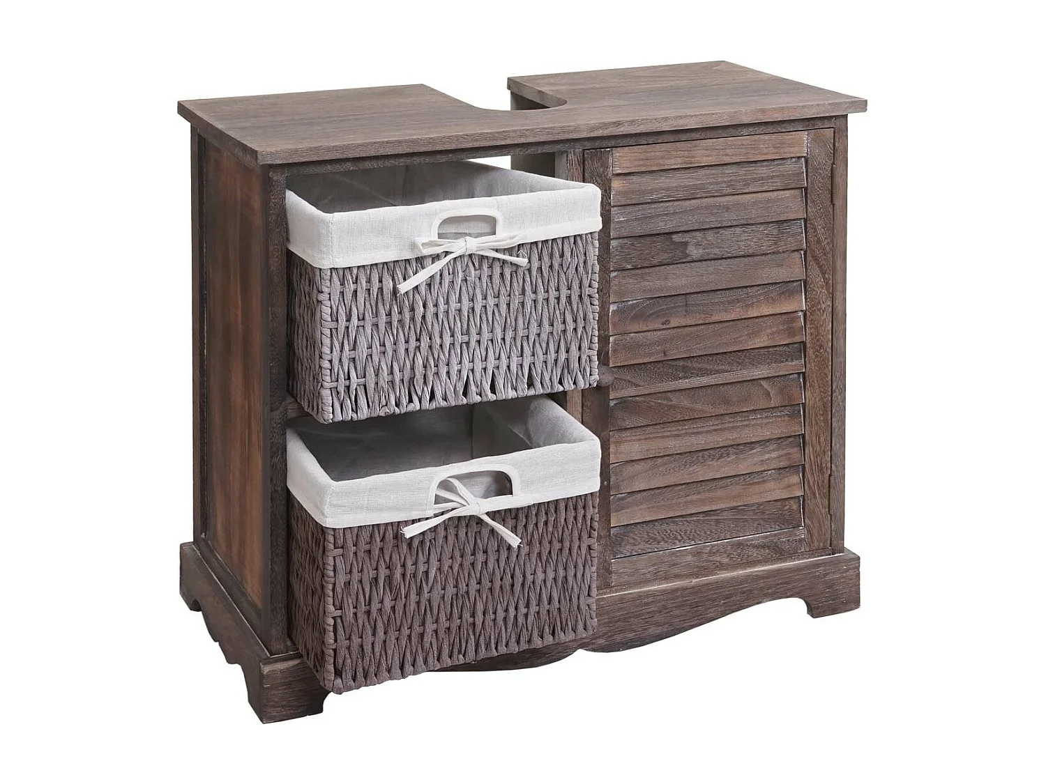 Szafka podumywalkowa MCW-H20,  shabby brown