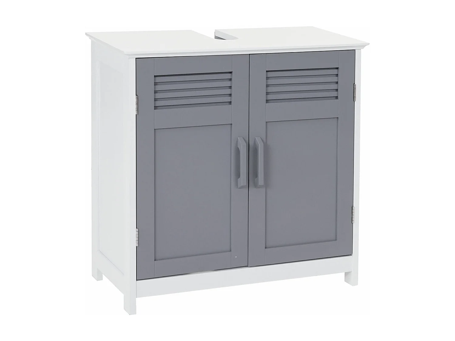 Meuble sous-lavabo MCW-A85,  gris