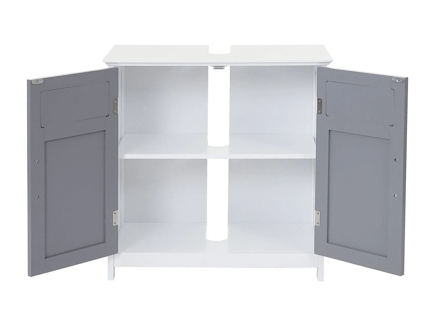 Meuble sous-lavabo MCW-A85,  gris