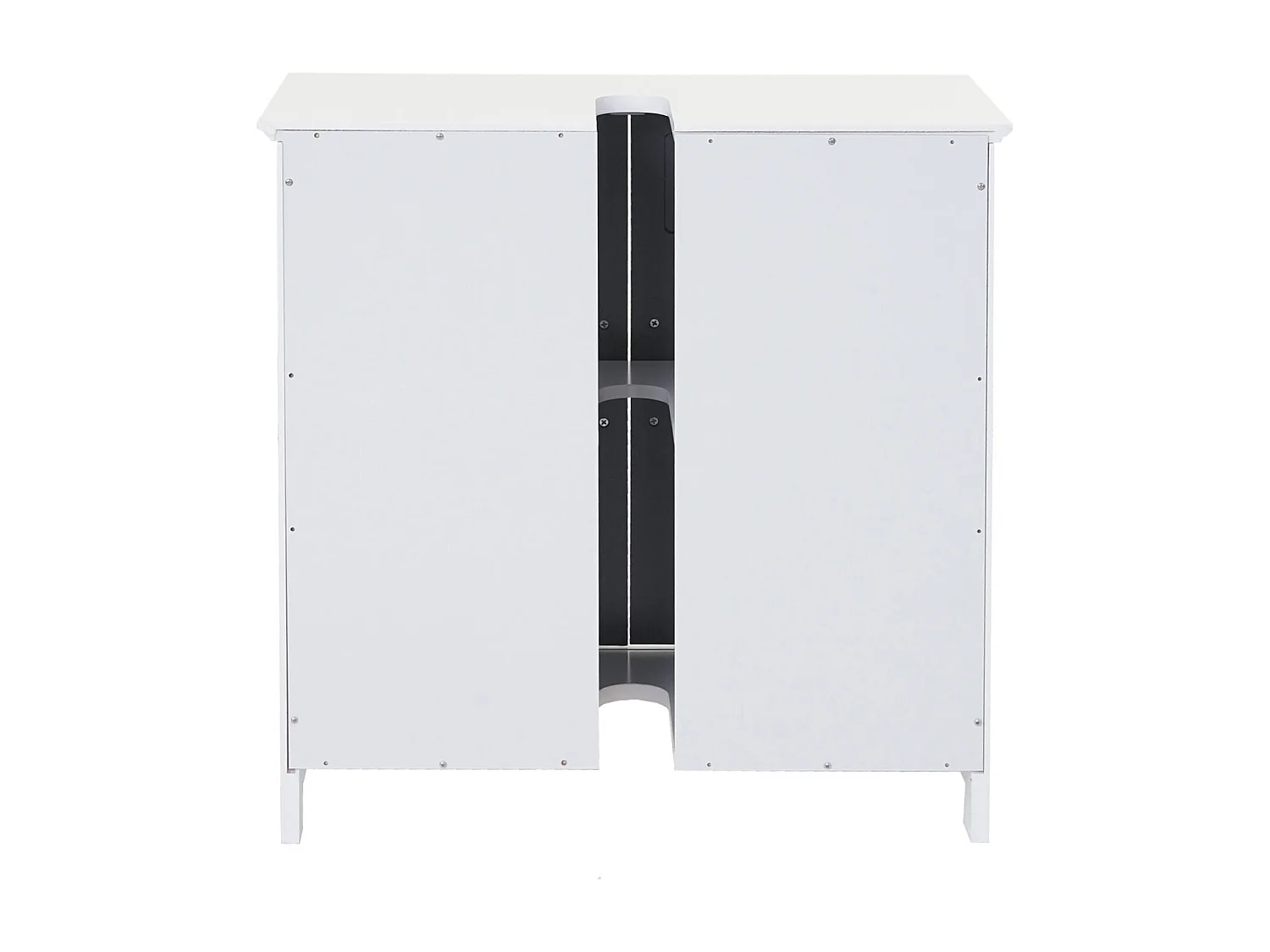 Meuble sous-lavabo MCW-A85,  gris