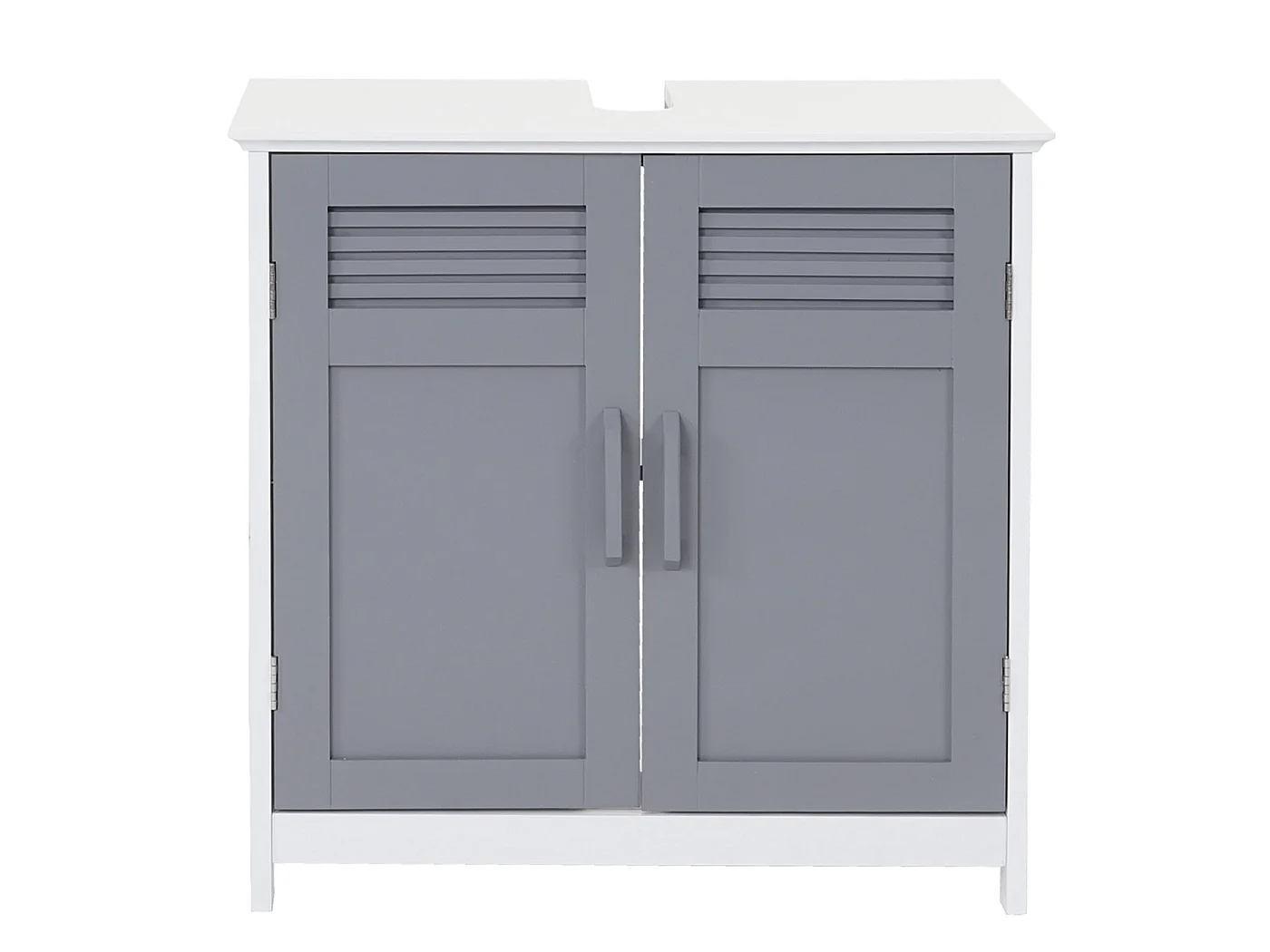 Meuble sous-lavabo MCW-A85,  gris