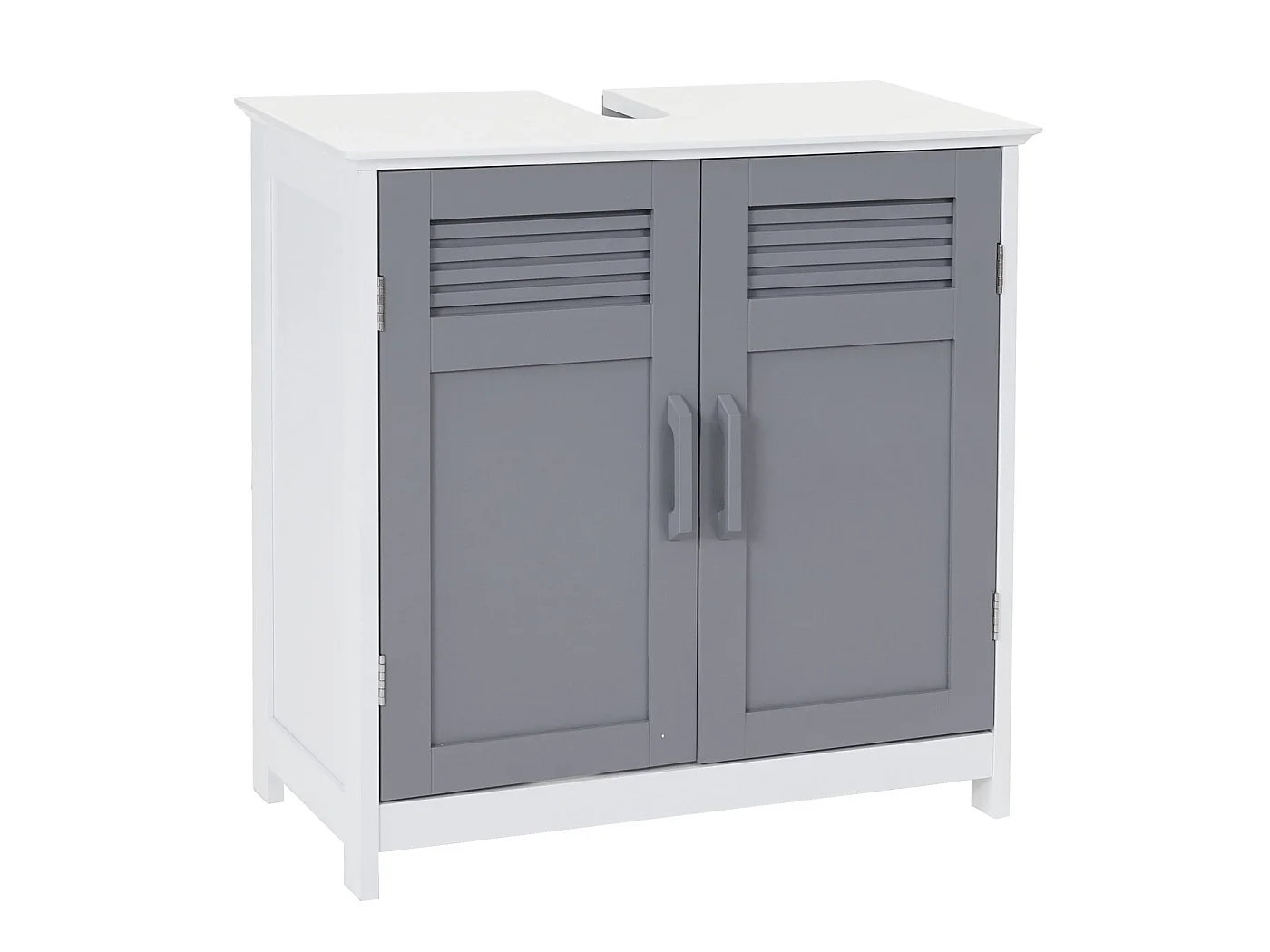 Meuble sous-lavabo MCW-A85,  gris