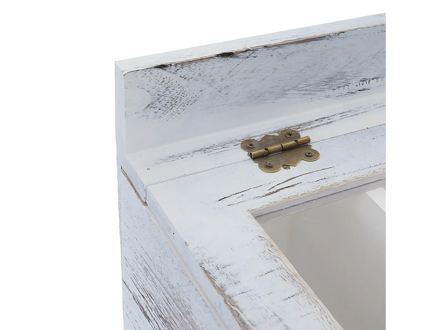 Boîte de rangement MCW-C25,  blanc, shabby