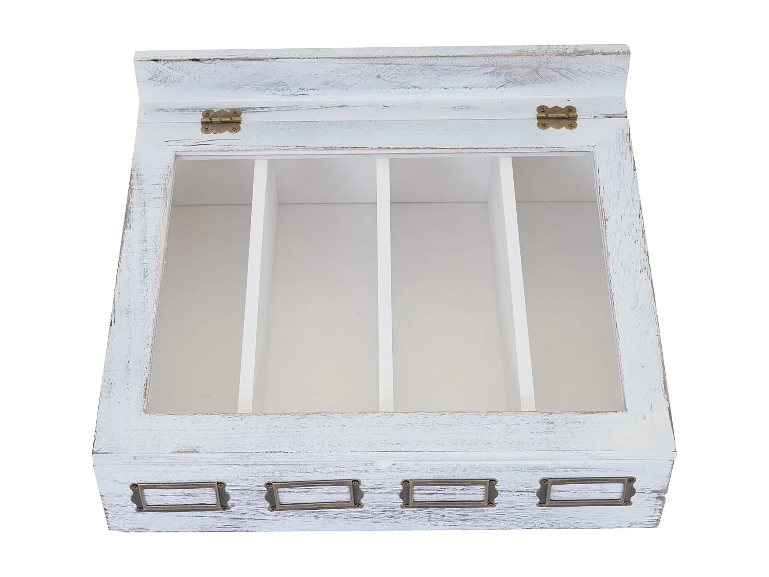 Aufbewahrungsbox MCW-C25, Weiß, shabby