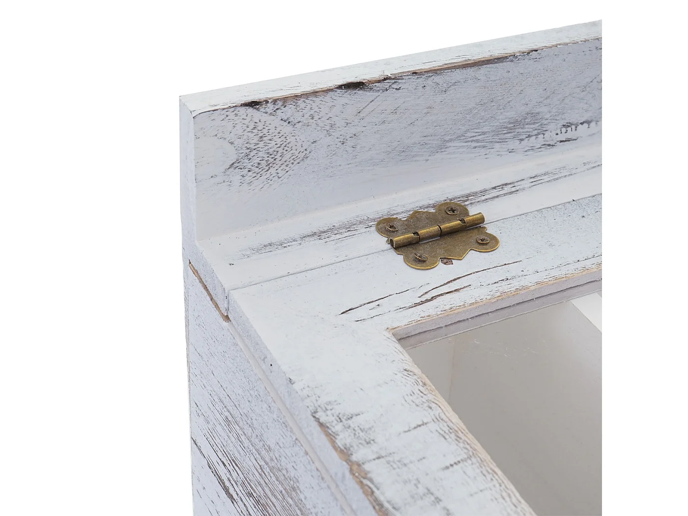 Aufbewahrungsbox MCW-C25, Weiß, shabby