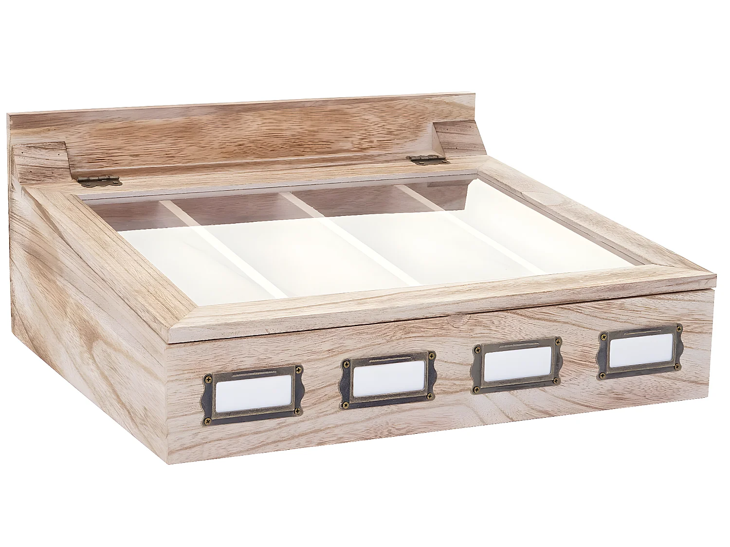 Opbergbox MCW-C25,  natuurlijk bruin