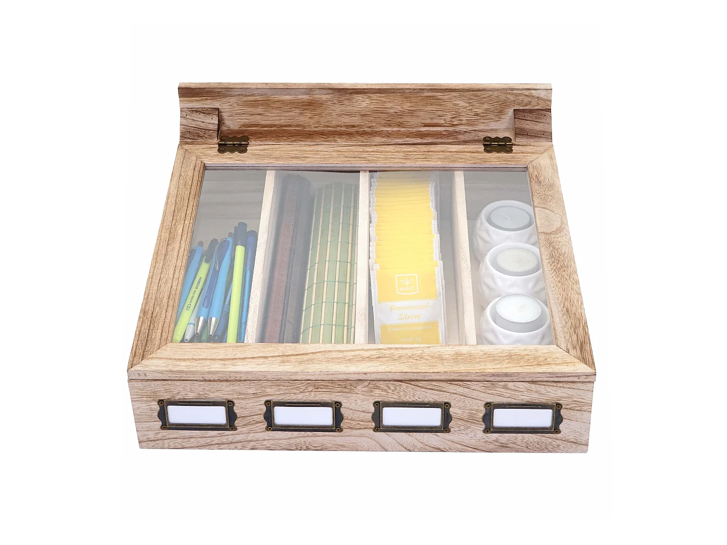 Boîte de rangement MCW-C25,  brun naturel
