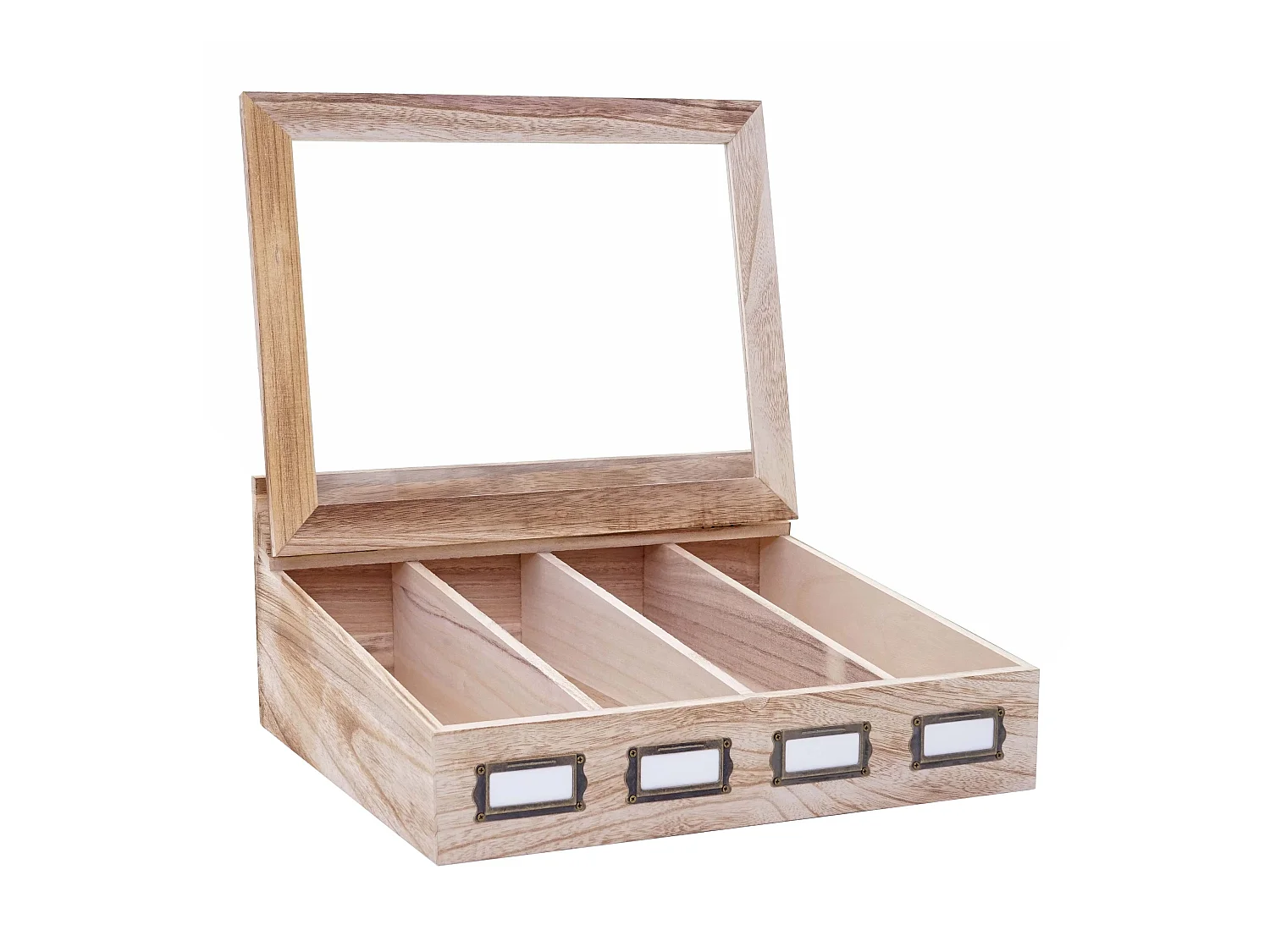 Caja de almacenamiento MCW-C25,  marrón natural