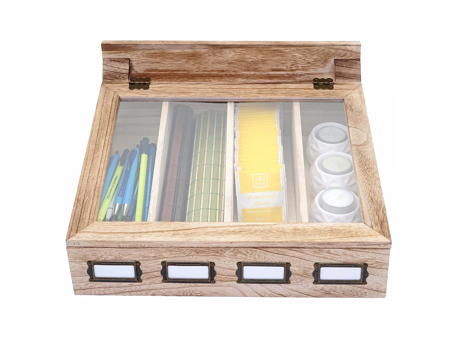 Boîte de rangement MCW-C25,  brun naturel