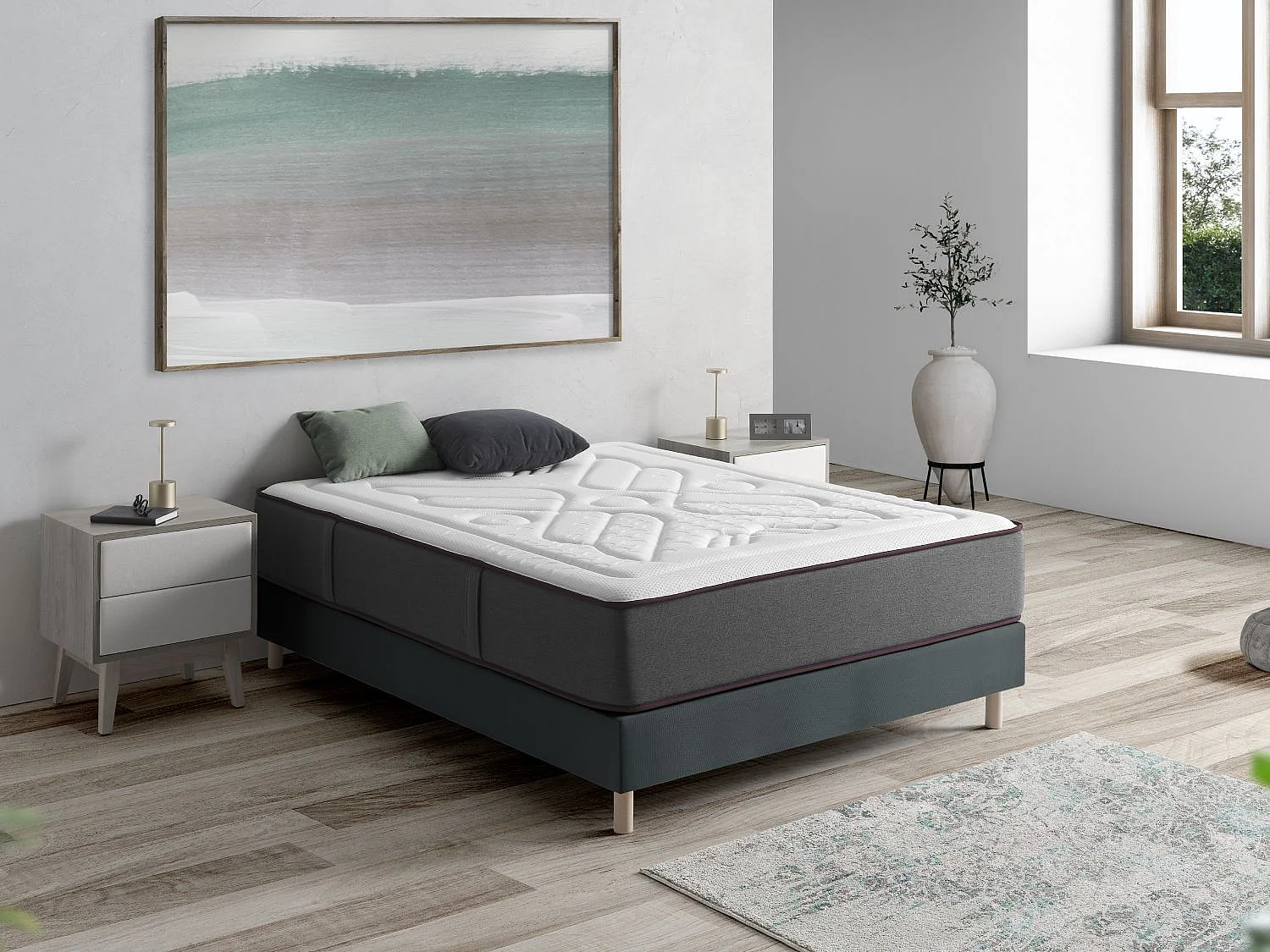 Colchão de espuma DORMISSIMO LYRA VISCO FOAM 90x200 - Altura 29 cm