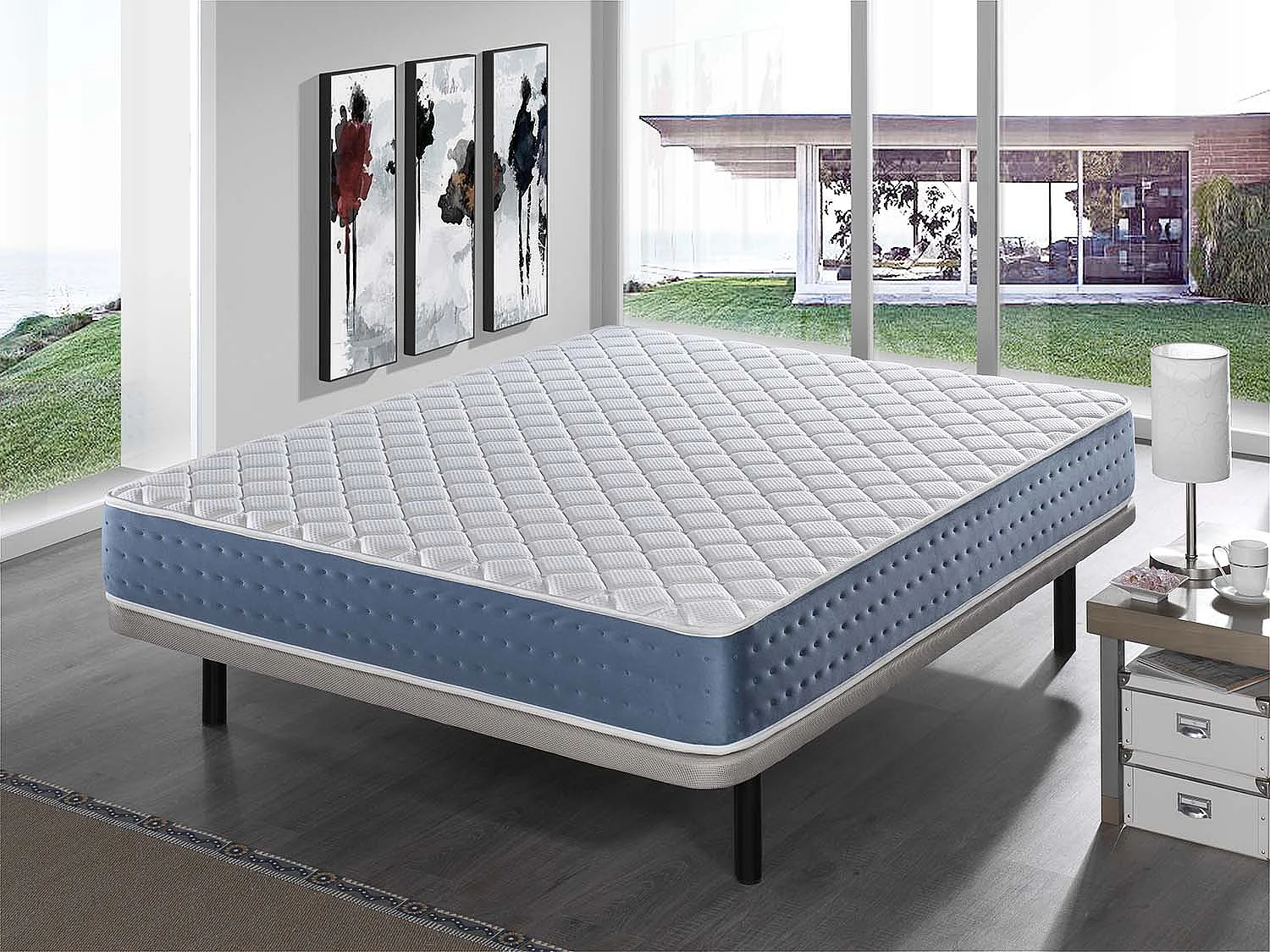 Matras 140X190 JUNIOR TIVOLI Dikte 22 cm - Traagschuim - Ergonomisch