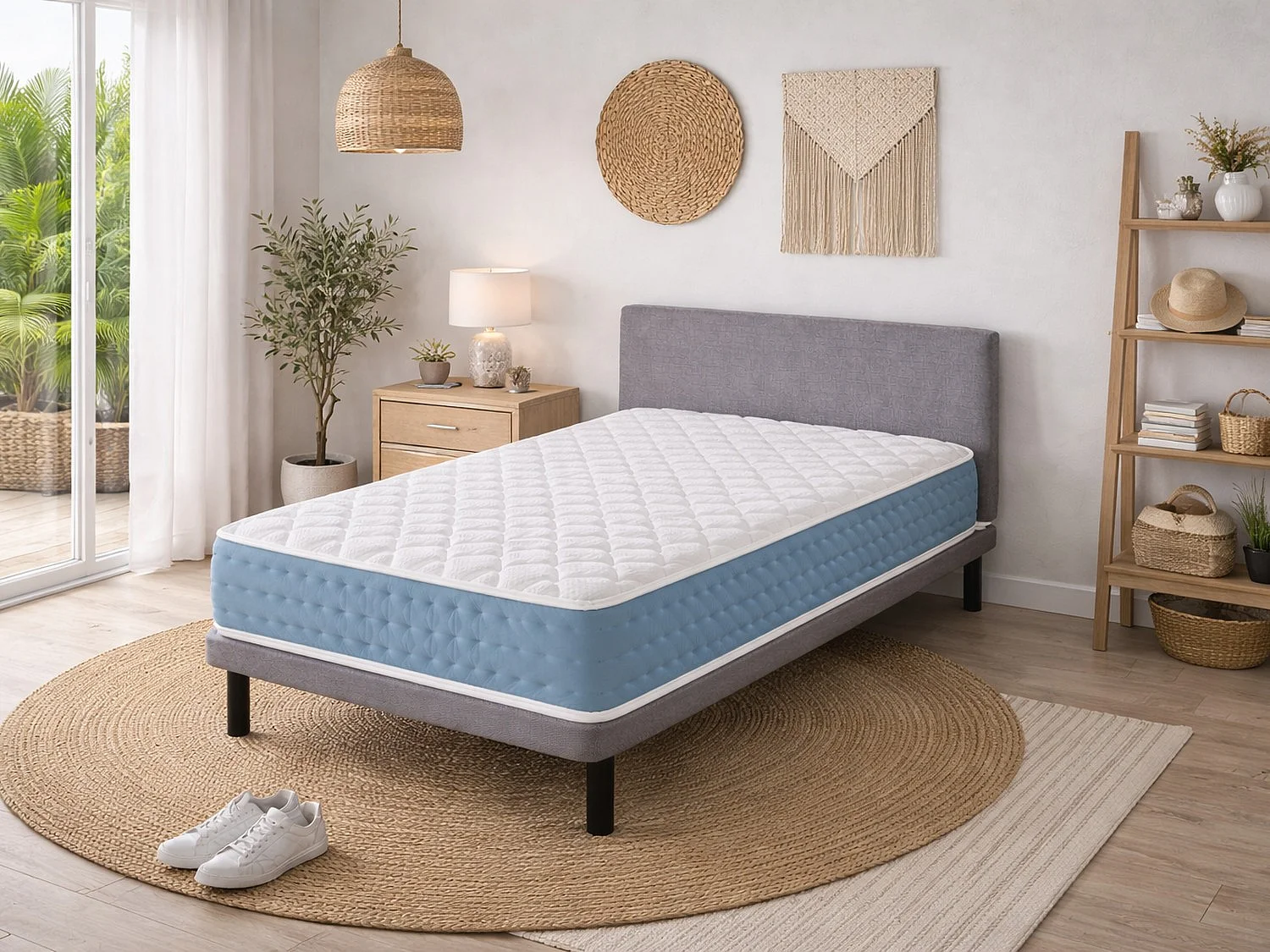 Matelas en mousse DORMISSIMO JUNIOR TRIVOLI 90X200 Hauteur 20 cm