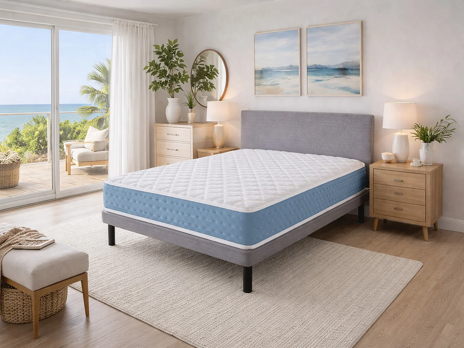 Matelas en mousse DORMISSIMO JUNIOR TRIVOLI 120X200 Hauteur 20 cm