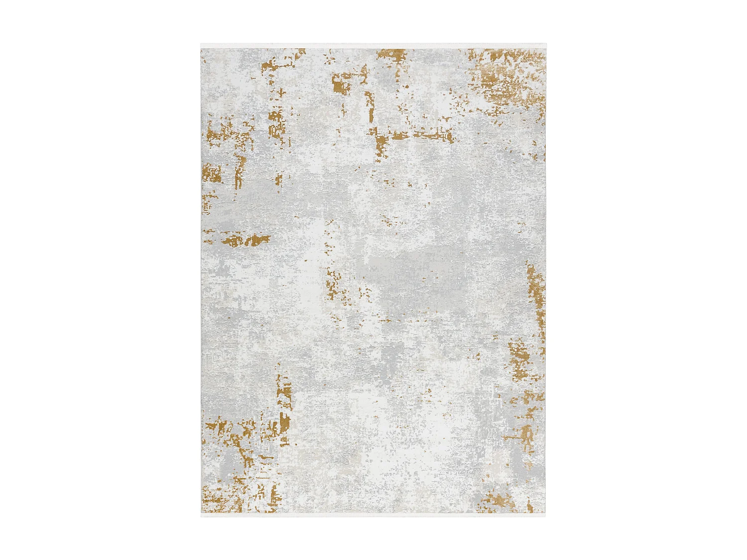 Modern tapijt DUKE 51378 crème / goud - Beton, steen gestructureerd,  120x170 cm