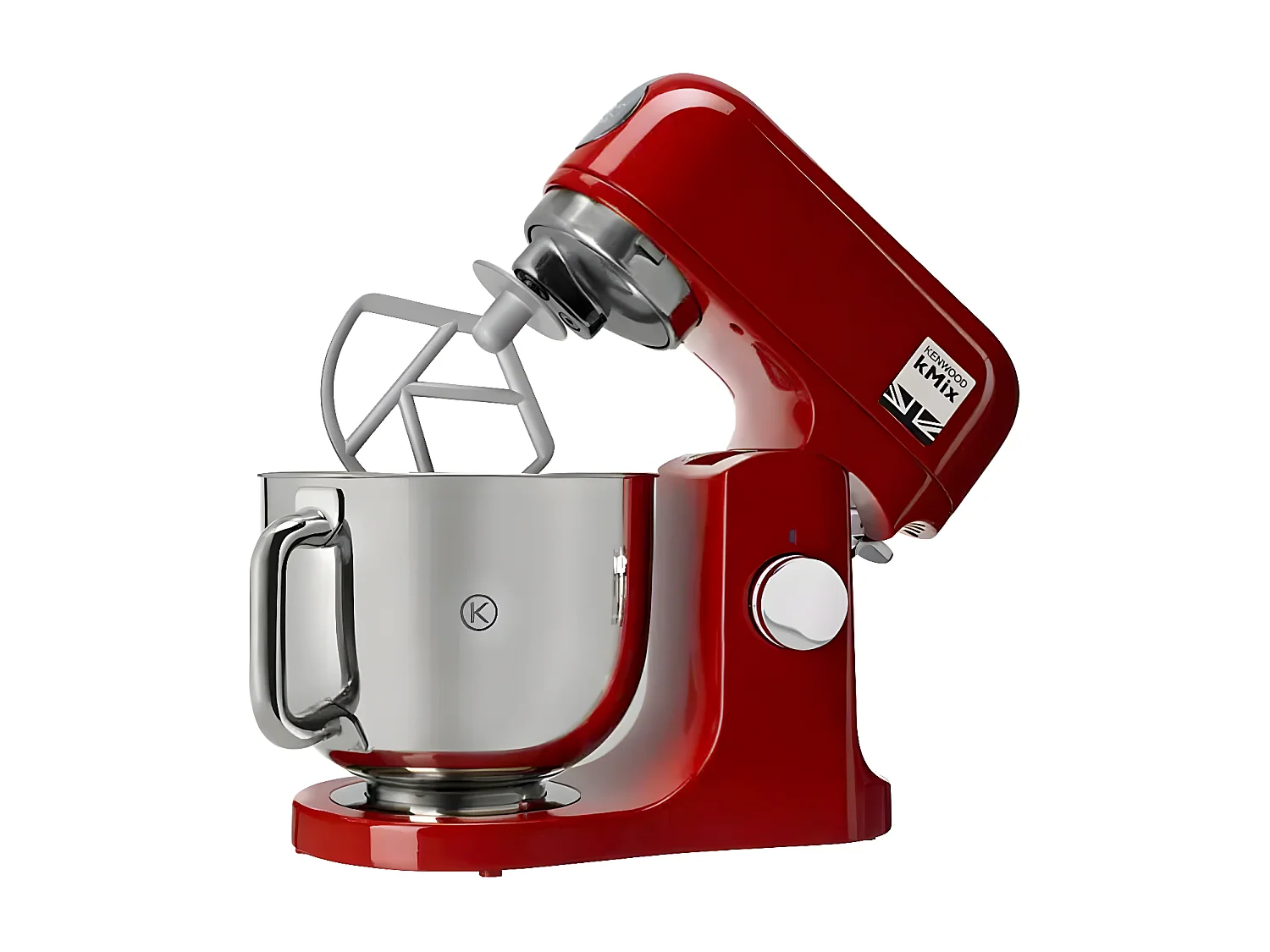 Kenwood Robot pétrin 5l 1000w rouge - kmx750ar