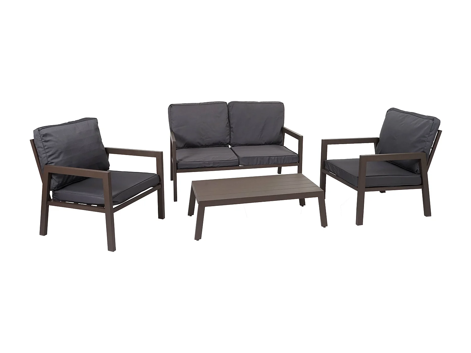 Ensemble MCW-L64 (set de 4),  rembourrage gris