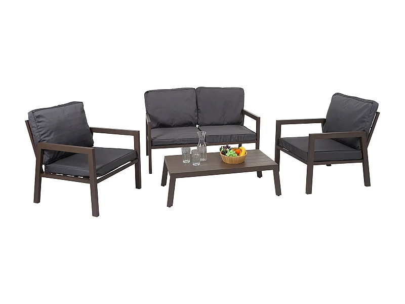 Ensemble MCW-L64 (set de 4),  rembourrage gris