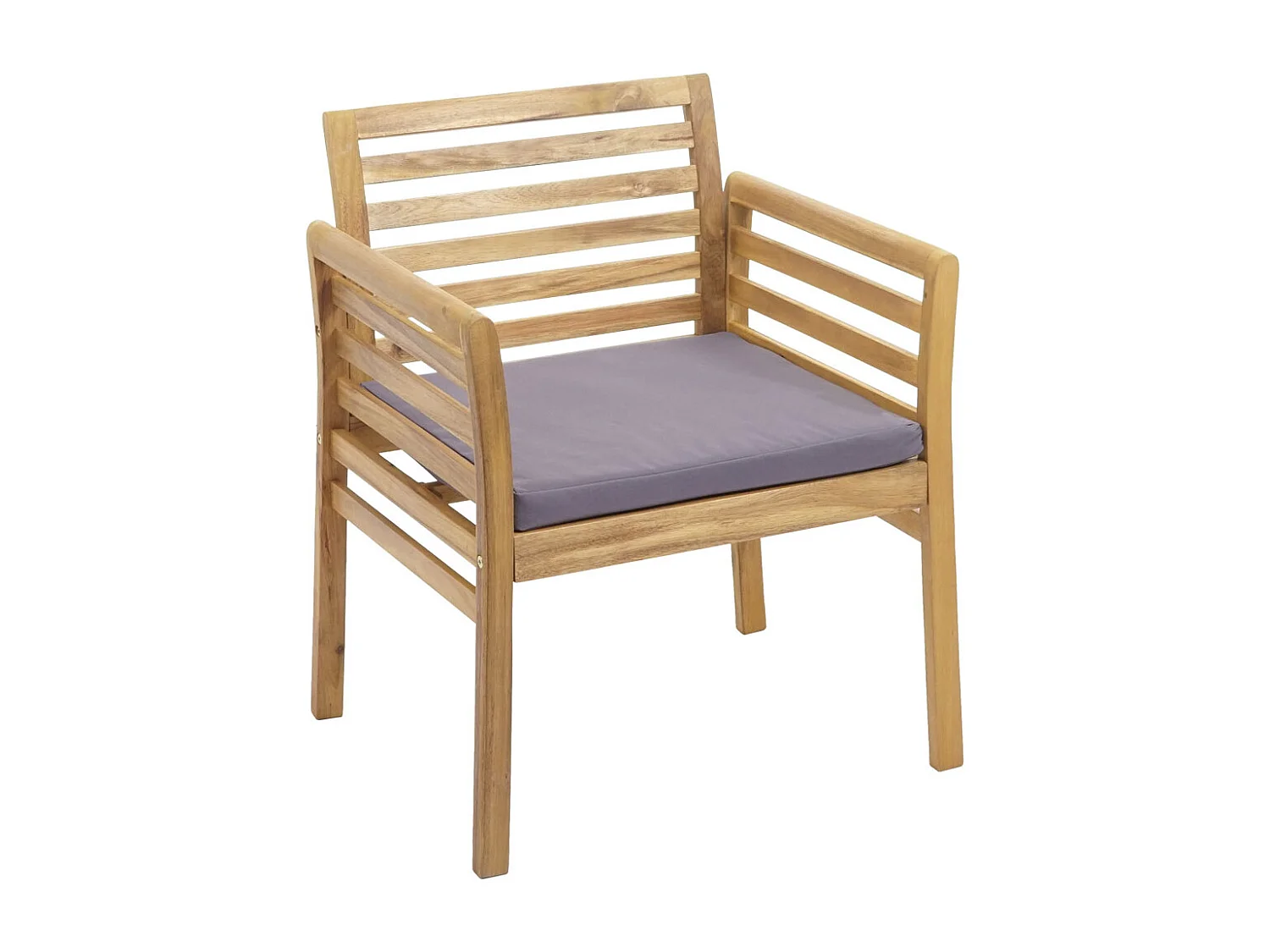 Zestaw ogrodowy MCW-E99b (4 elementy),  poduszki w kolorze ciemnoszarym