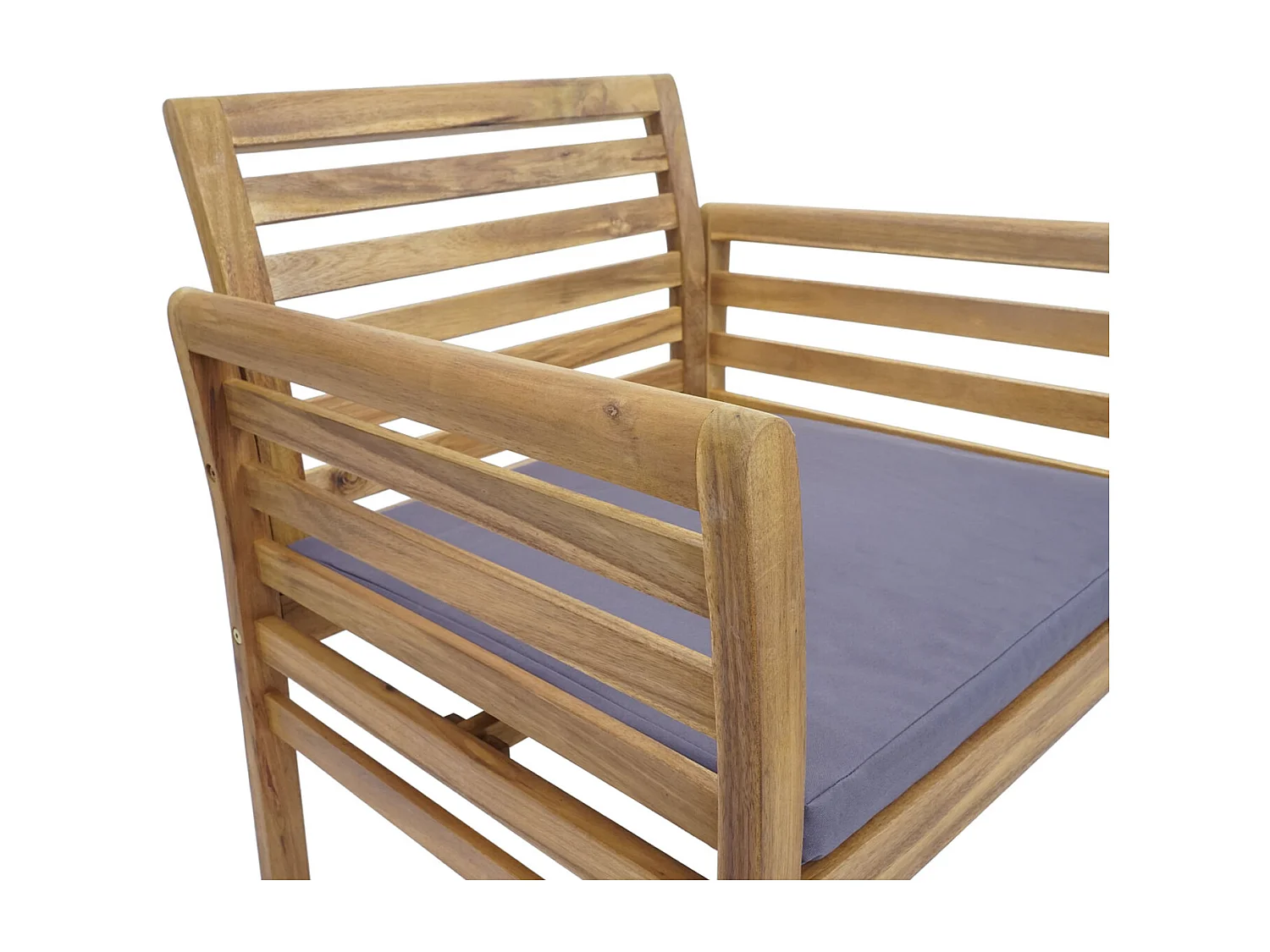 Zestaw ogrodowy MCW-E99b (4 elementy),  poduszki w kolorze ciemnoszarym