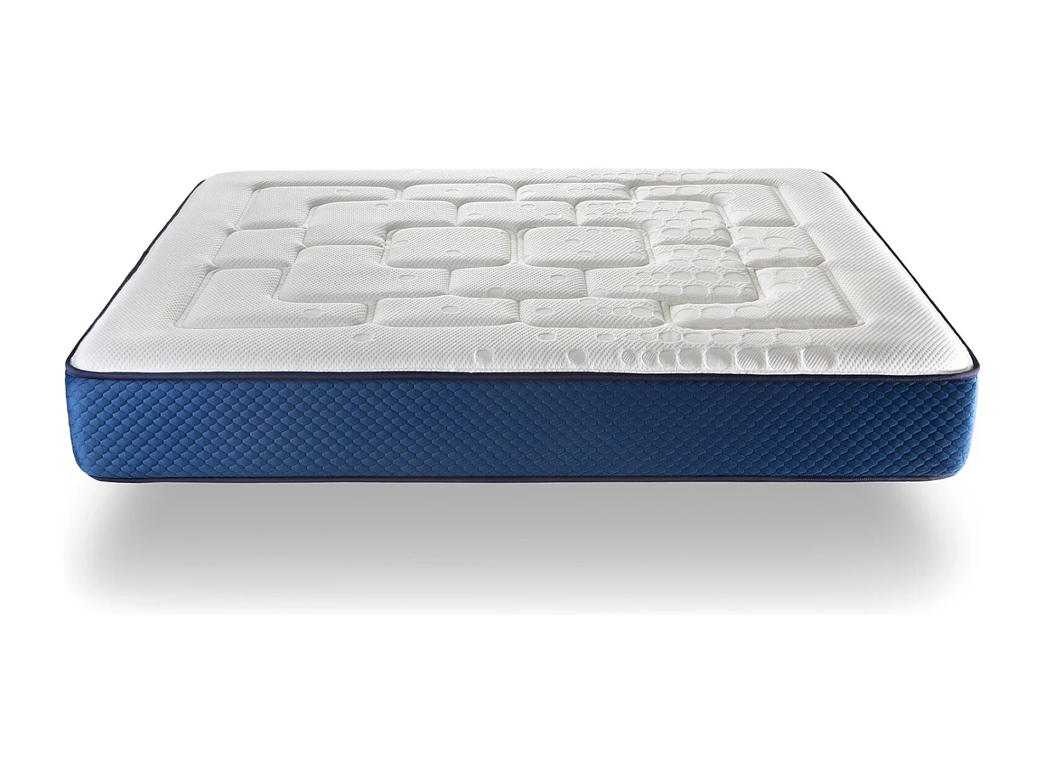 Matras 200x200 COLUMBATEX Hoogte 25 CM HR-schuim en latex, stevig en omkeerbaar