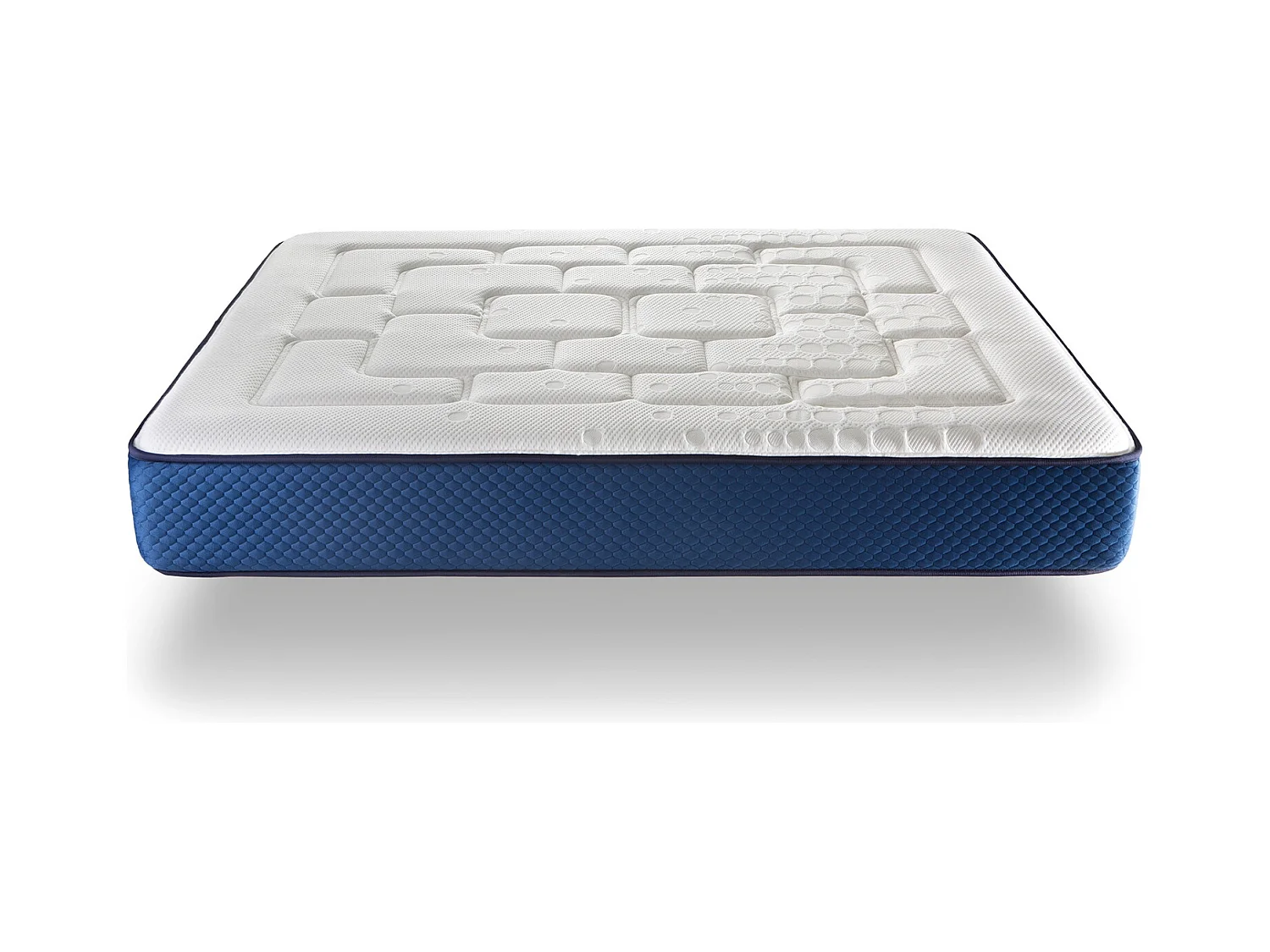 Matelas 105X200 COLUMBATEX Épaisseur 25 CM Mousse HR et Látex,Ferme, 2 Face été/hiver