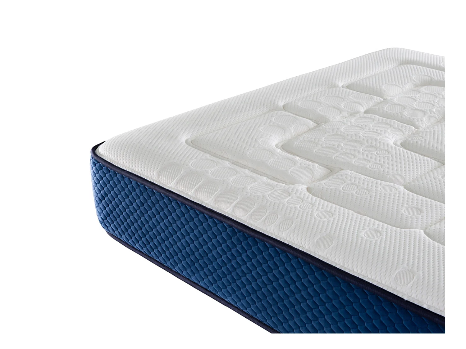 Matelas 105X200 COLUMBATEX Épaisseur 25 CM Mousse HR et Látex,Ferme, 2 Face été/hiver