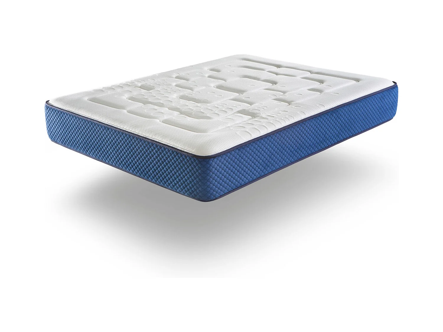 Matelas 160X200 COLUMBATEX Épaisseur 25 CM Mousse HR et Látex,Ferme, 2 Face été/hiver