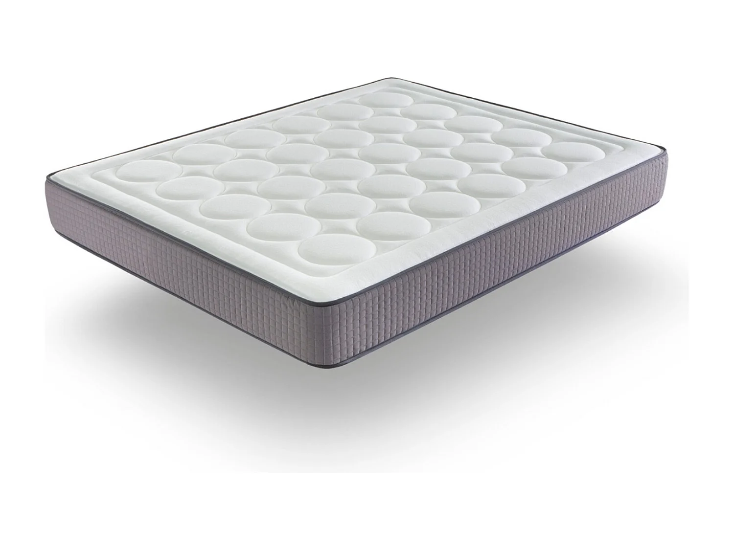 Matelas mousse 160X200 CAELUML, Epaisseur 24 CM, Mousse haute densité,Fermeté moyenne
