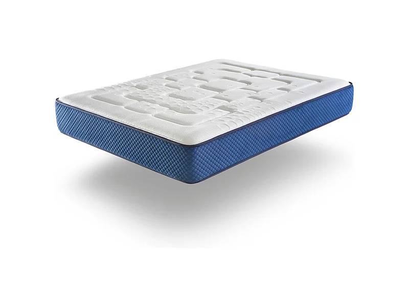 Matratze 90x200 COLUMBATEX Höhe 25 CM Schaumstoff HR und Latex, fest und umkehrbar