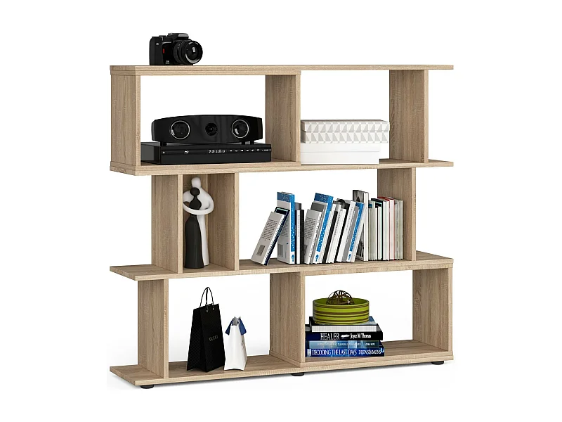 Scaffale FIX Sonoma Quercia 120 cm 120x28,4x107,5 cm